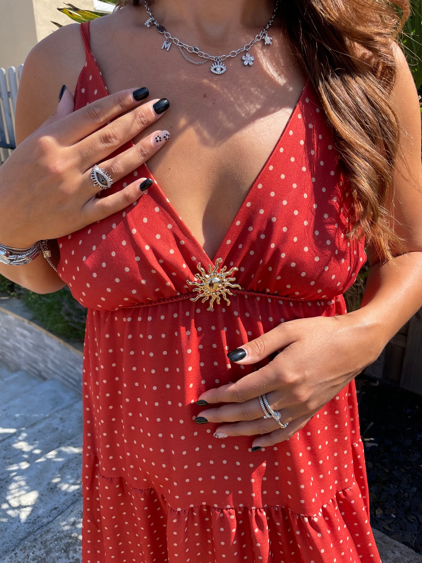 Robe Rafaëla terracota