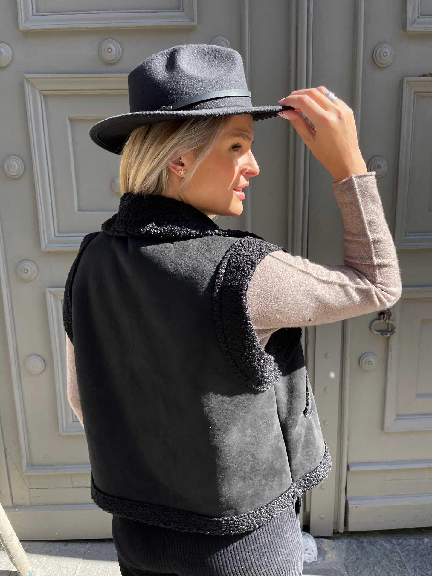 Veste Lison noire
