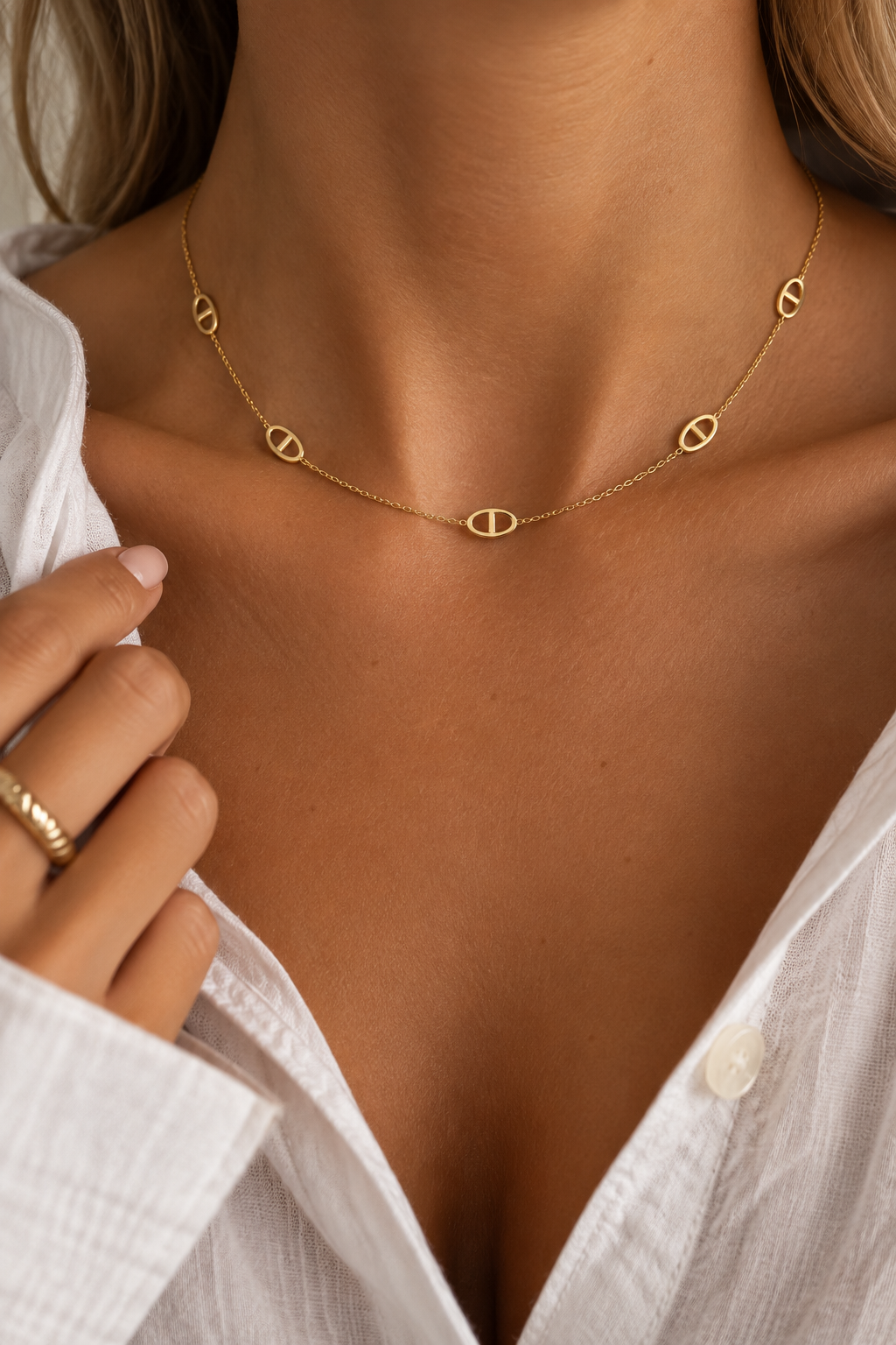 Collier Chloé doré