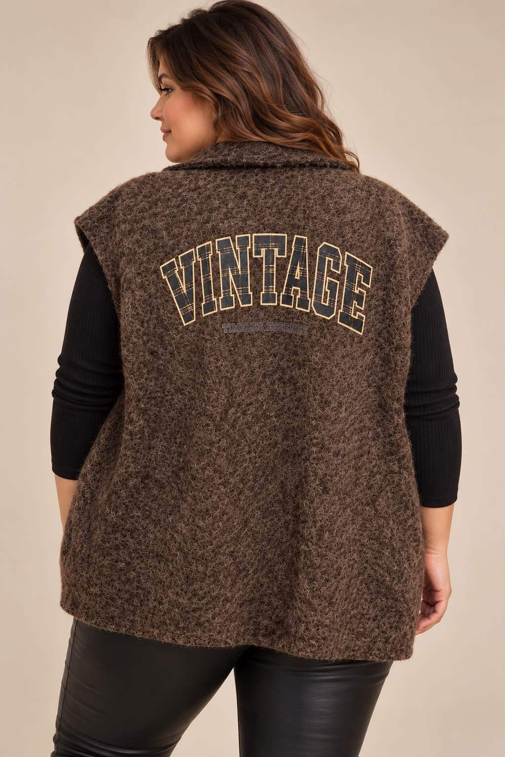 Veste Jade marron T.46 à T.52