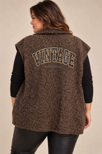 Veste Jade marron T.46 à T.52