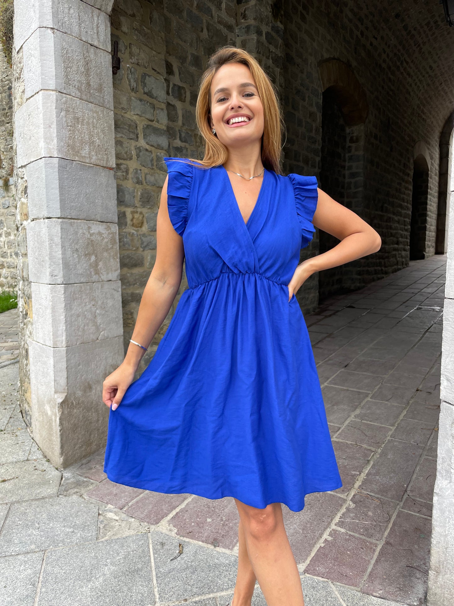 Robe Jenna bleue