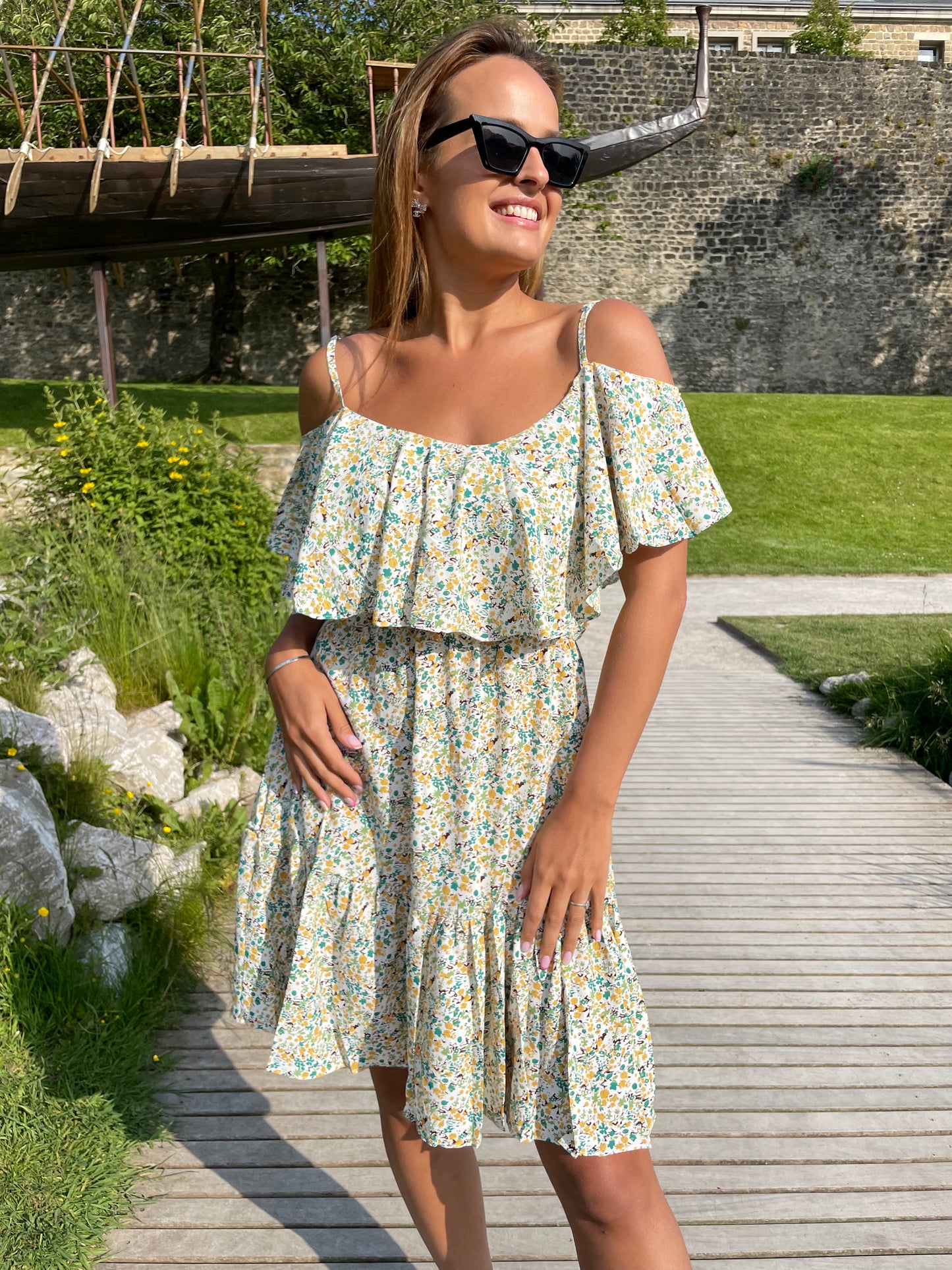 Robe Lucie jaune