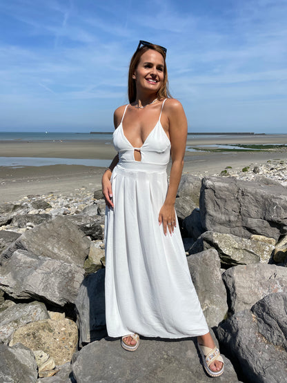 Robe à nouer Texane blanche