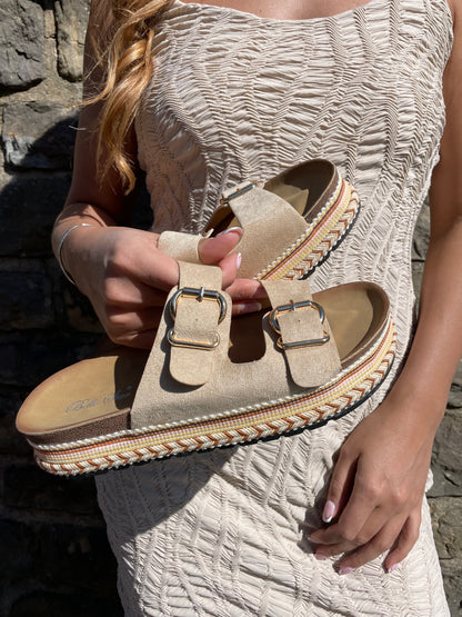 Sandales Mily beige