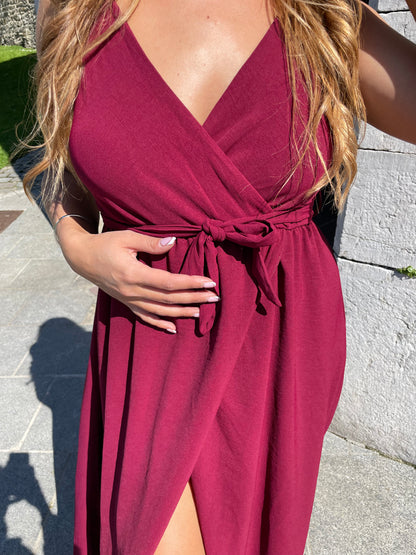 Robe Cannes bordeaux