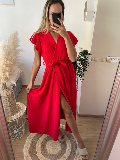 Robe Angèle rouge