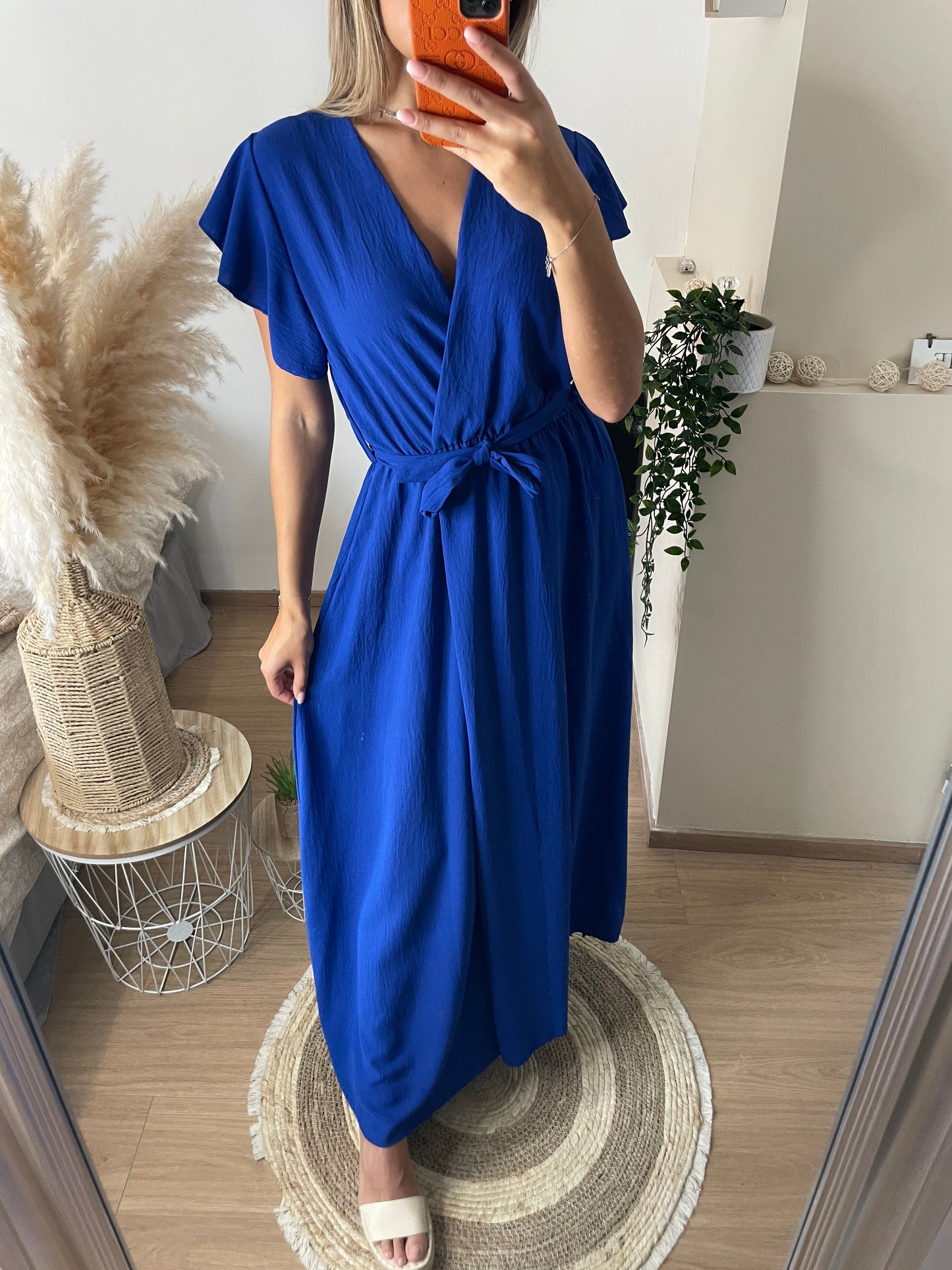 Robe Angèle bleue