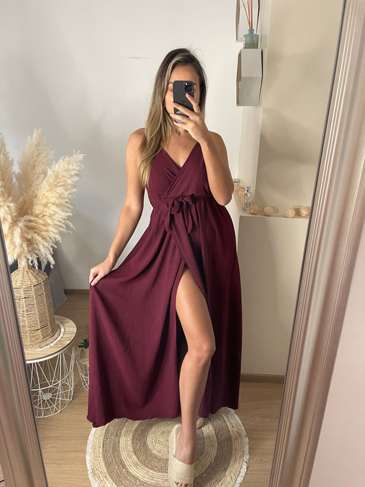 Robe Cannes bordeaux