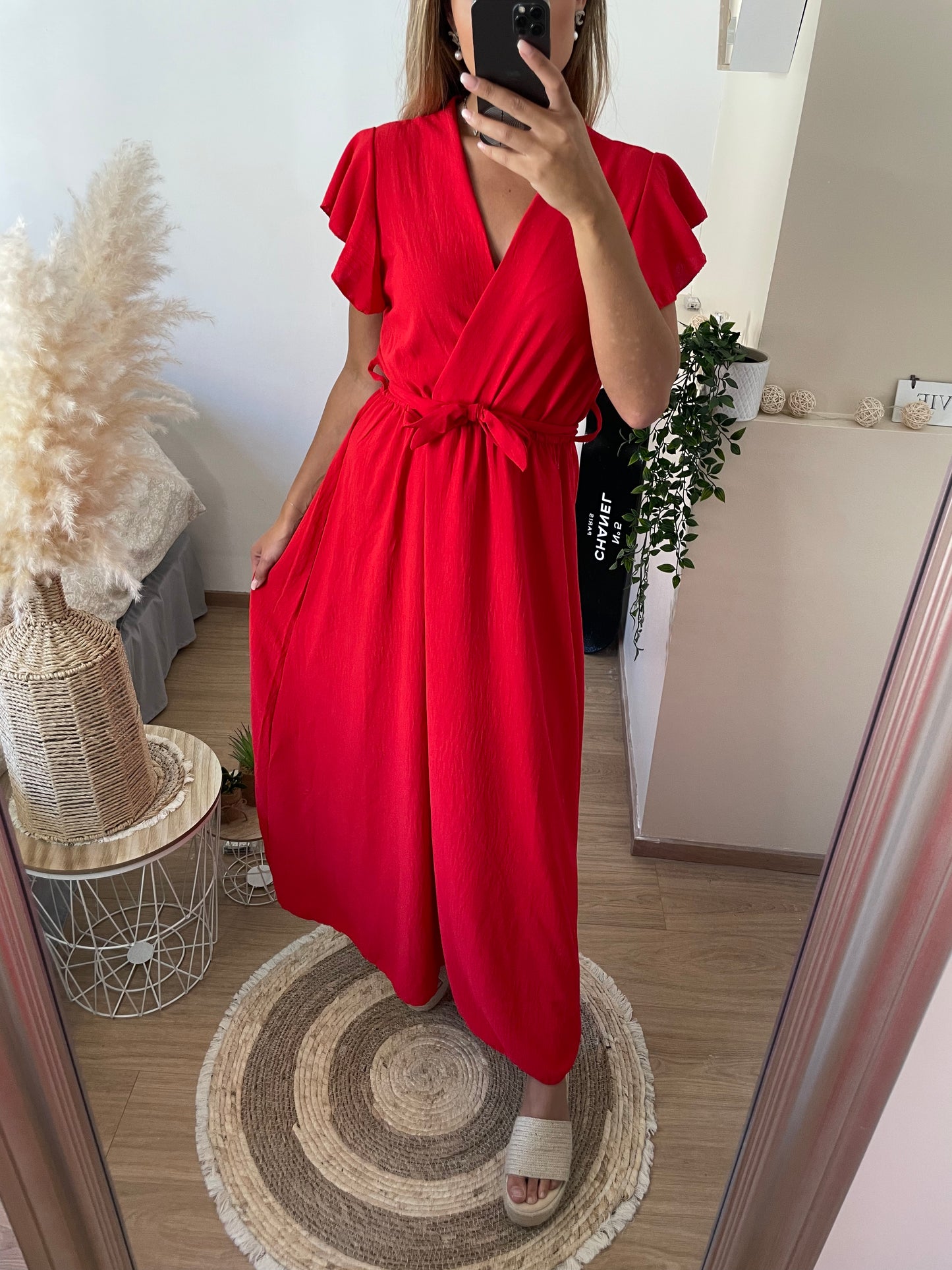 Robe Angèle rouge