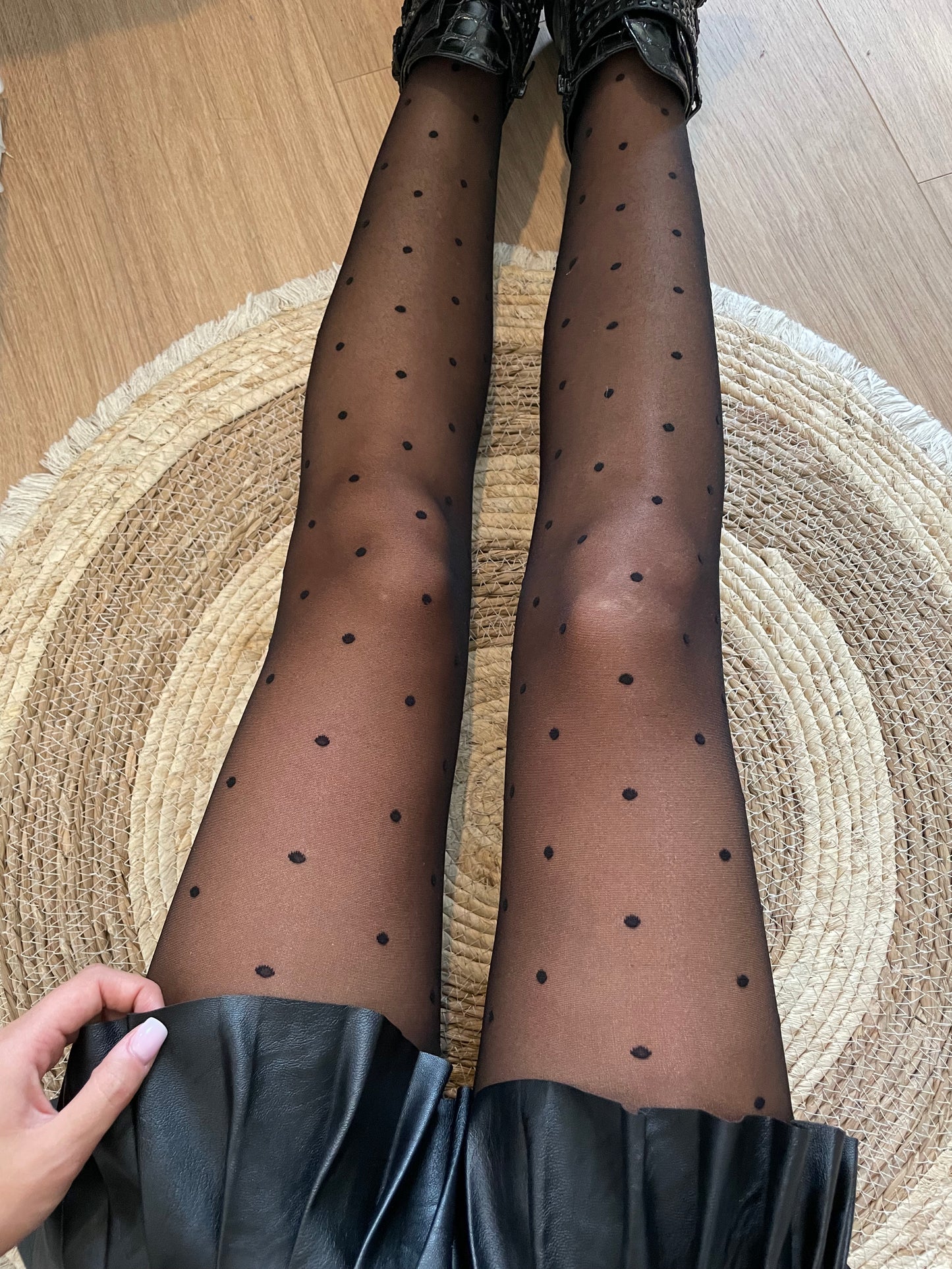 Collants petits points